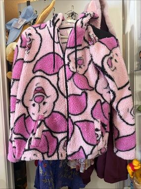 Disneyland fuzzy piglet jacket